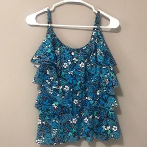 Miraclesuit swim top size 12